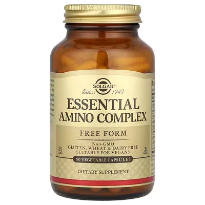 Solgar, Essential Amino Complex, 90 Vegetable Capsules