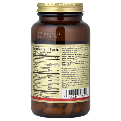 Solgar, Quercetin Complex with Ester-C® Plus, 100 Vegetable Capsules