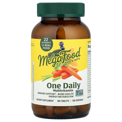 MegaFood, One Daily Multivitamin, 180 Tablets