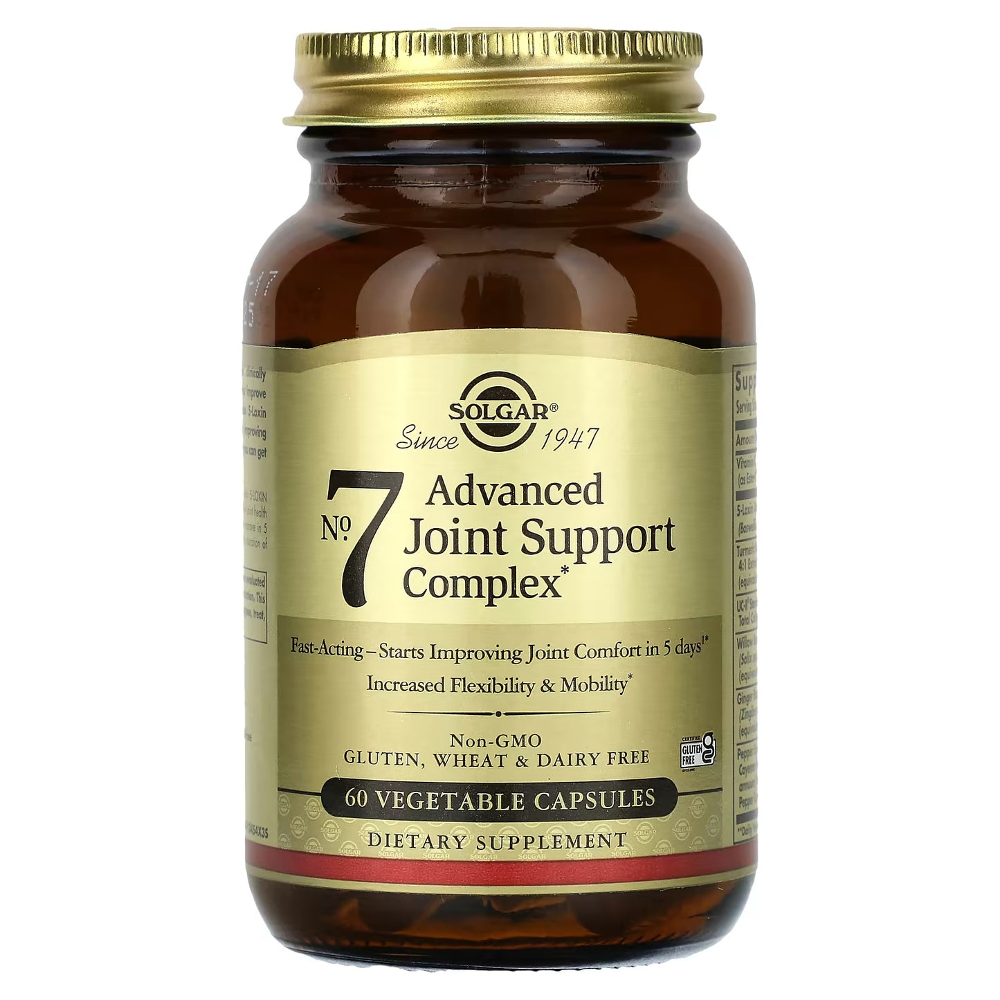 Solgar, No.7, Advanced Joint Support Complex, 60 Vegetable Capsules