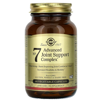 Solgar, No.7, Advanced Joint Support Complex, 60 Vegetable Capsules