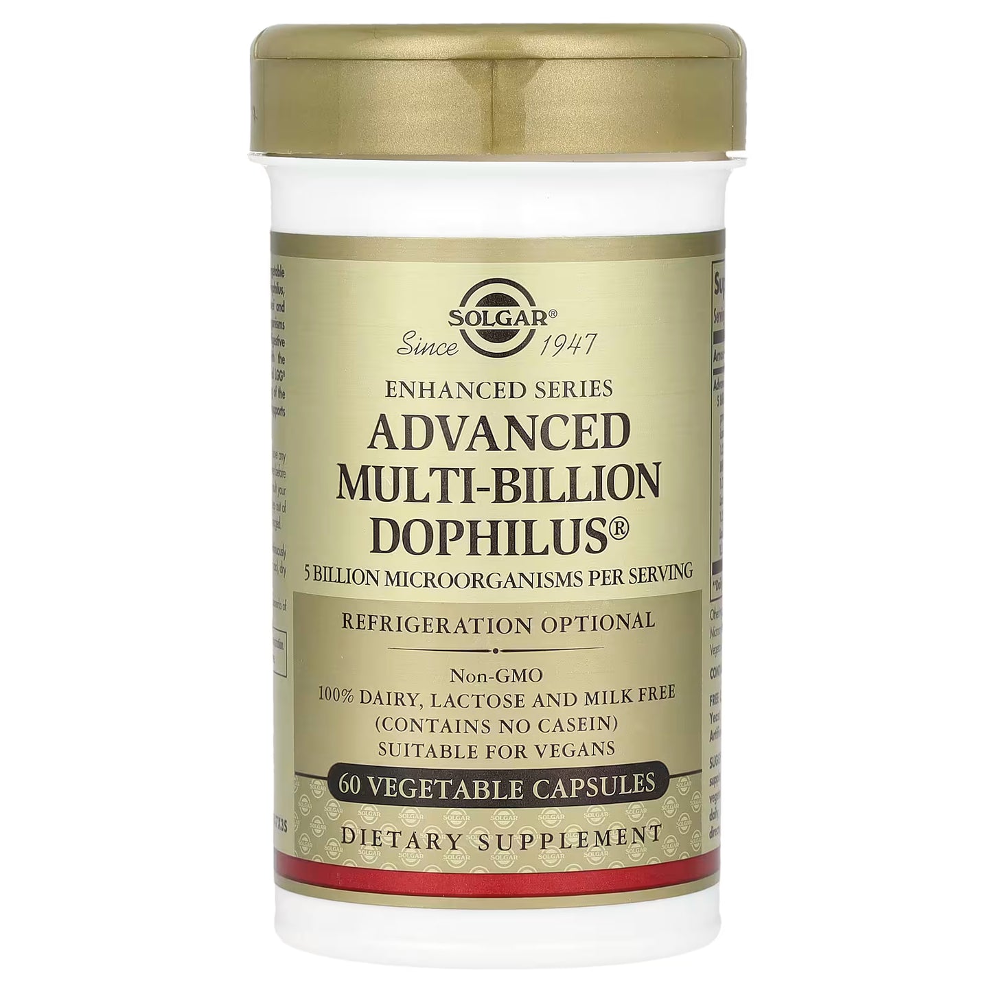 Solgar, Advanced Multi-Billion Dophilus®, 60 Vegetable Capsules