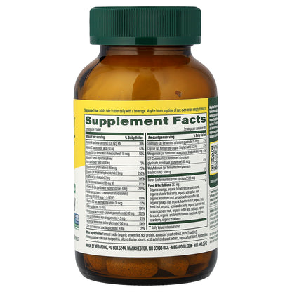 MegaFood, Women's 40+ One Daily Multivitamin, 90 Tablets
