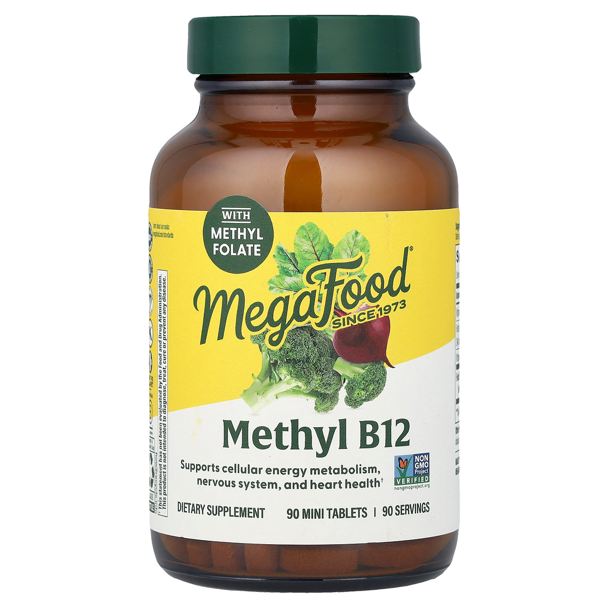 MegaFood, Methyl B12, 90 Mini Tablets