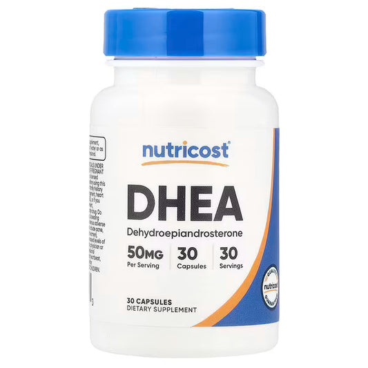 Nutricost, DHEA, 50 mg, 30 Capsules