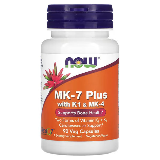 NOW Foods, MK-7 Plus with K1 & MK-4, 90 Veg Capsules