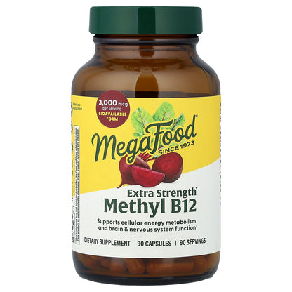 MegaFood, Methyl B12, 90 Capsules