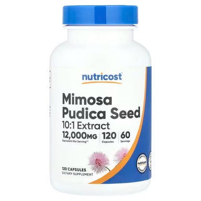 Nutricost, Mimosa Pudica Seed, 120 Capsules (6,000 mg per Capsule)