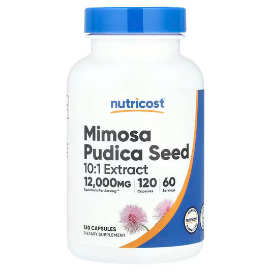 Nutricost, Mimosa Pudica Seed, 120 Capsules (6,000 mg per Capsule)