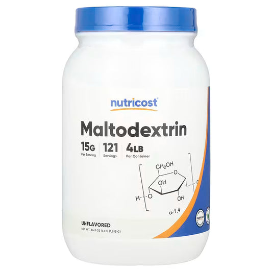 Nutricost, Maltodextrin, Unflavored, 64.8 oz (1,815 g)