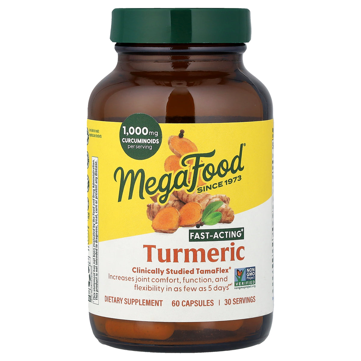 MegaFood, Turmeric, 60 Capsules