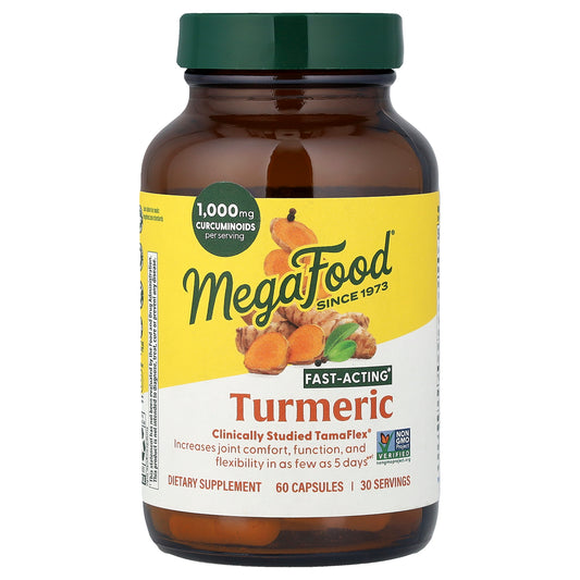MegaFood, Turmeric, 60 Capsules