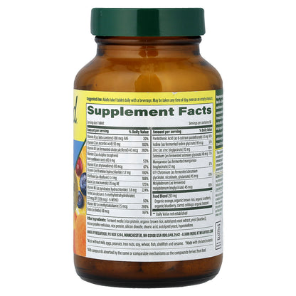 MegaFood, One Daily Multivitamin, For Men 55+, 60 Tablets