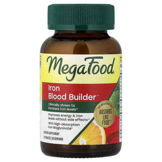 MegaFood, Iron Blood Builder™, 30 Tablets