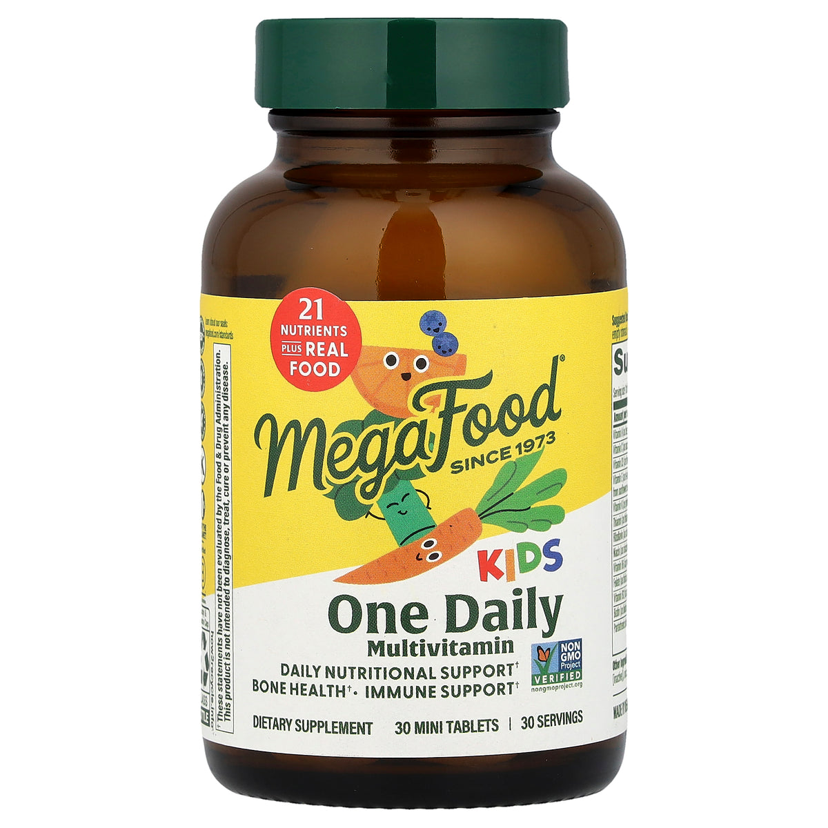MegaFood, Kids One Daily Multivitamin, 30 Mini Tablets