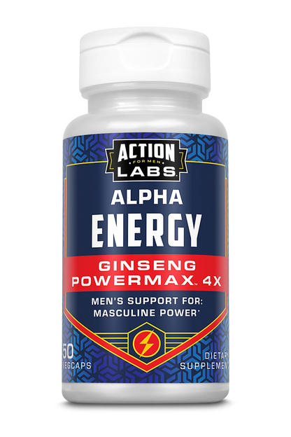 Action Labs Ginseng Powermax 4x Veg Capsule 50 CT