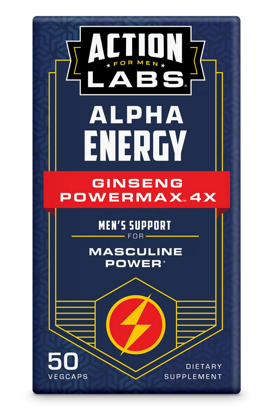 Action Labs Ginseng Powermax 4x Veg Capsule 50 CT