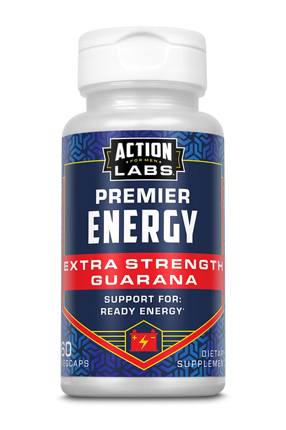 Action Labs Extra Strength Guarana Veg Capsule 60 CT