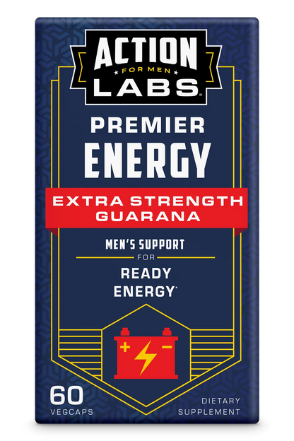 Action Labs Extra Strength Guarana Veg Capsule 60 CT