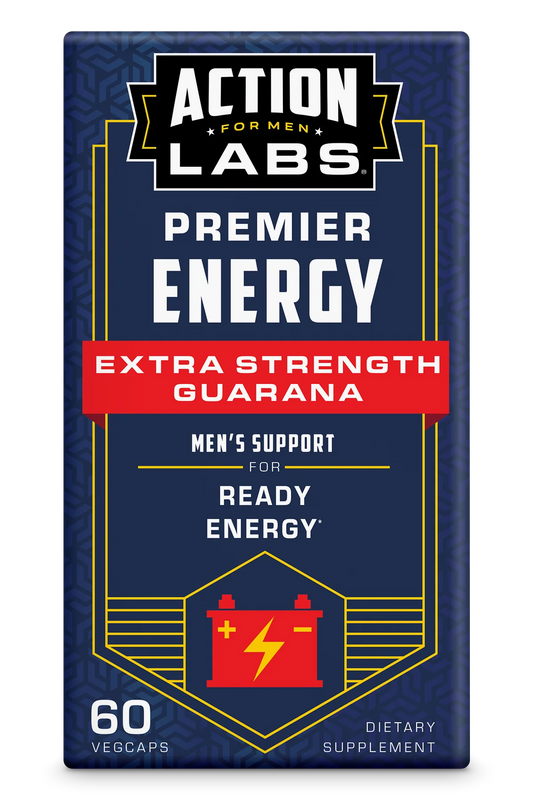 Action Labs Extra Strength Guarana Veg Capsule 60 CT