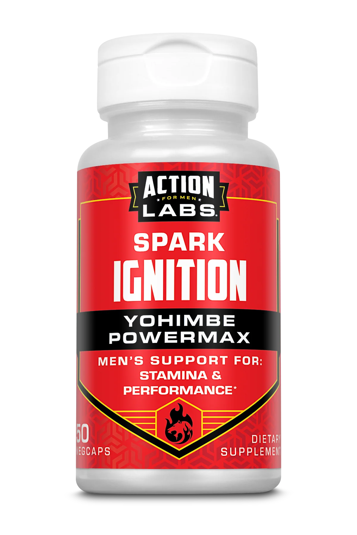 Action Labs Yohimbe PowerMax Veg Capsule 50 CT
