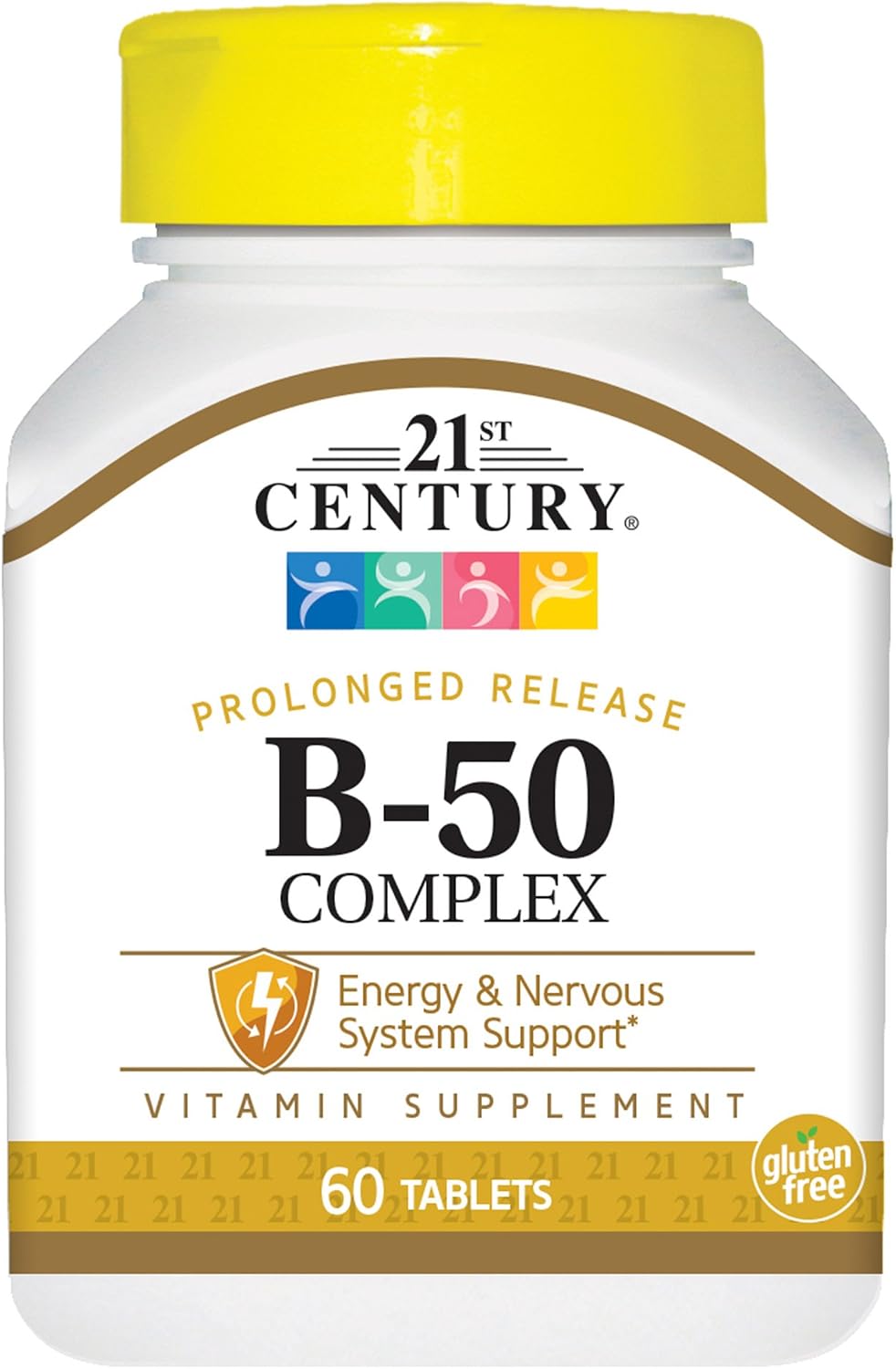 21st Century, B-50 Complex, Prolonged Release, 60 Tablets