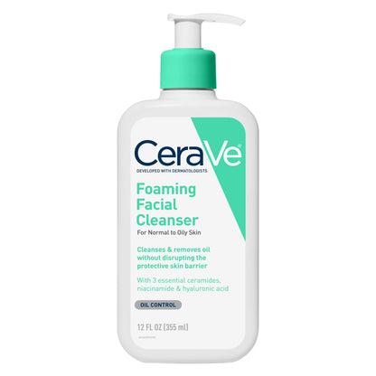 CeraVe Foaming Facial Cleanser, 12 Oz