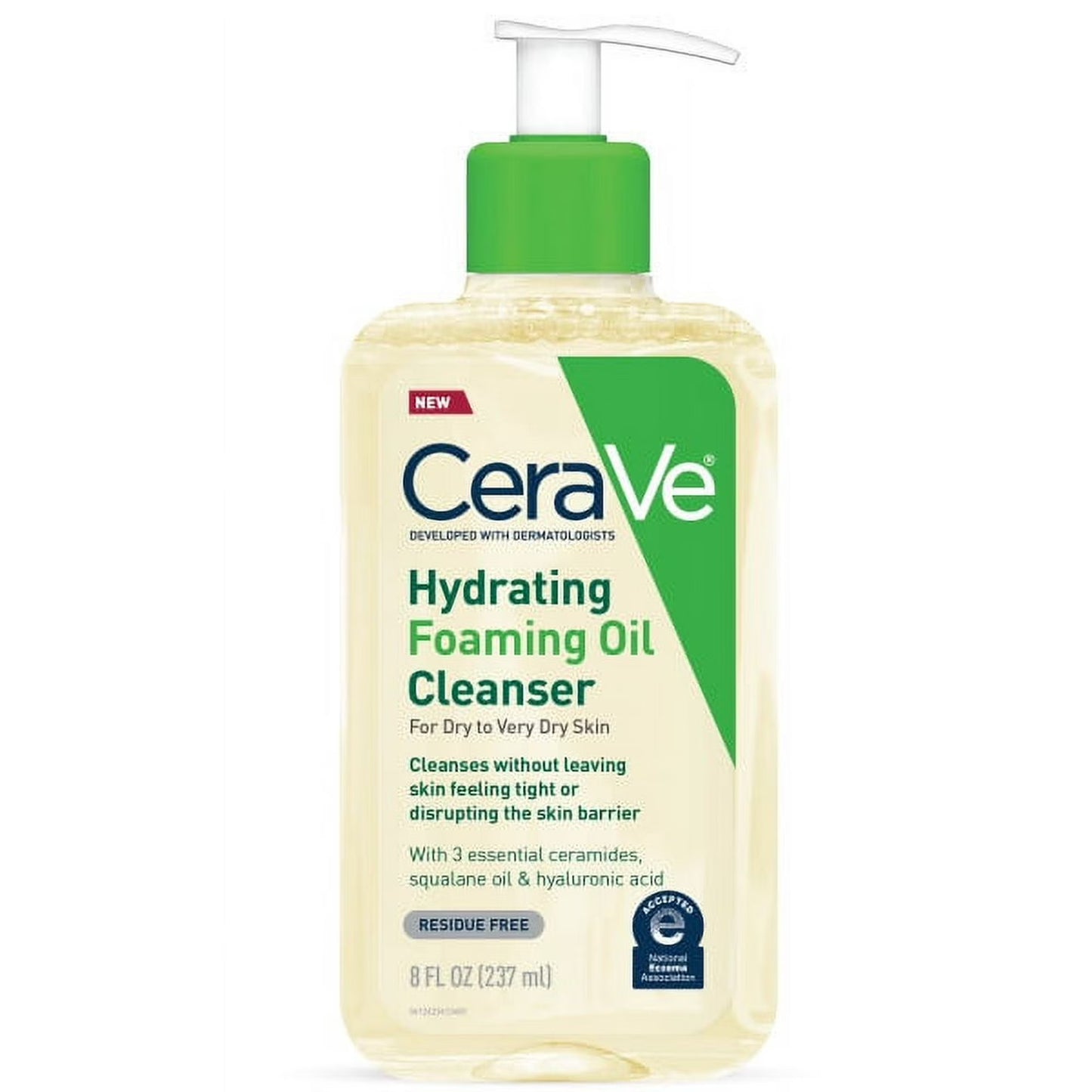 CeraVe Hydrating Foaming Oil Cleanser, 8 Oz