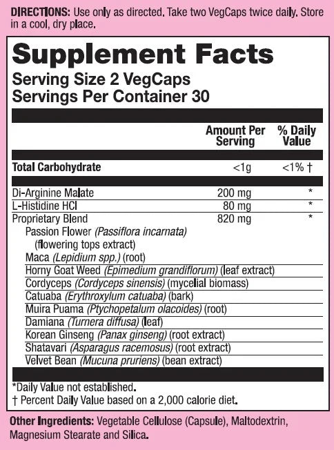 Action Labs Cobra Veg Capsule 60 CT