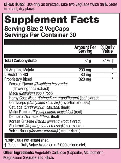 Action Labs Cobra Veg Capsule 60 CT