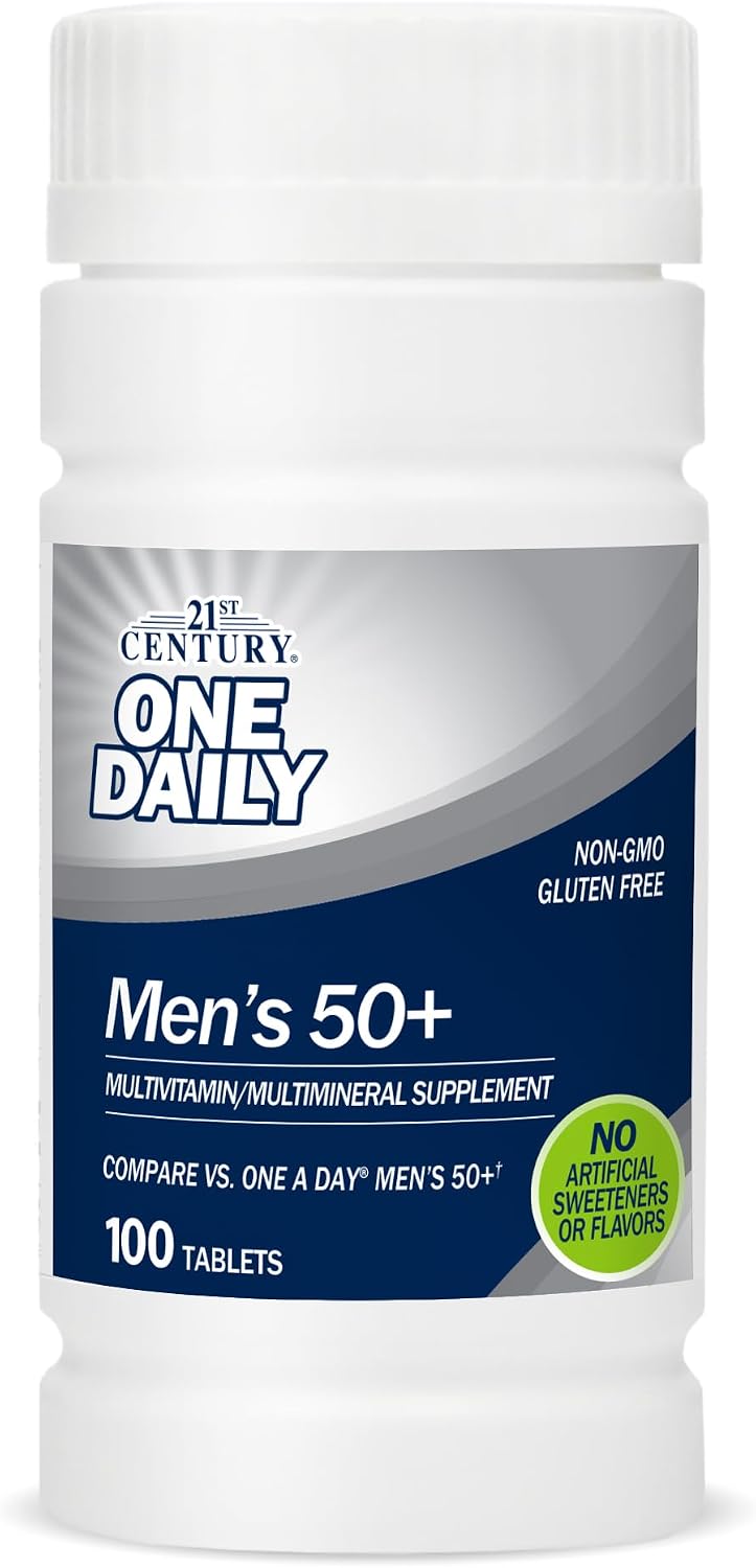 21st Century, One Daily, Men's 50+, 100 Tablets