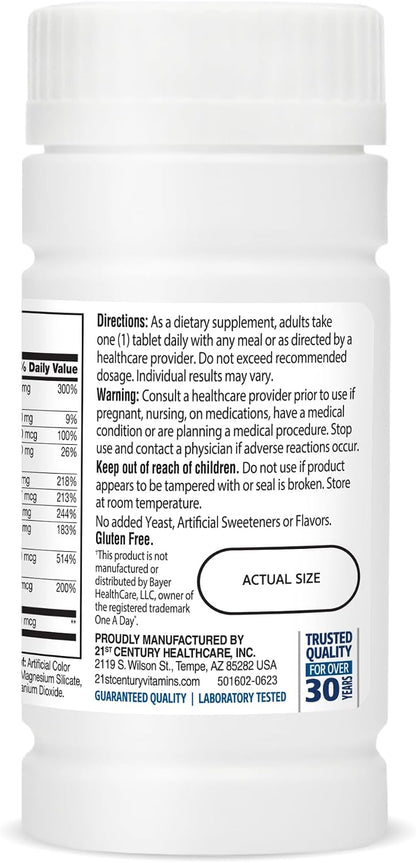21st Century, One Daily, Men's 50+, 100 Tablets