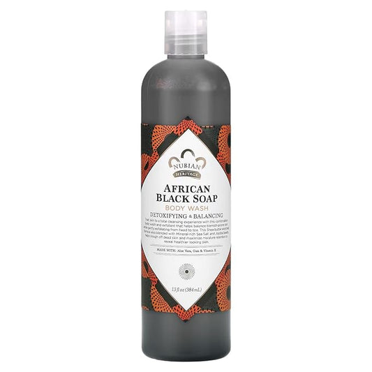 Nubian Heritage Body Wash African Black 13 fl oz