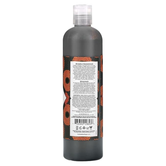 Nubian Heritage Body Wash African Black 13 fl oz