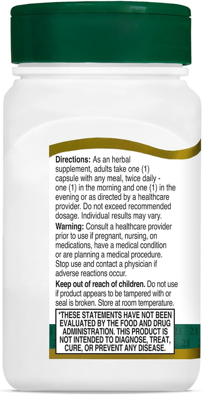 21st Century, Saw Palmetto, 60 Vegetarian Capsules