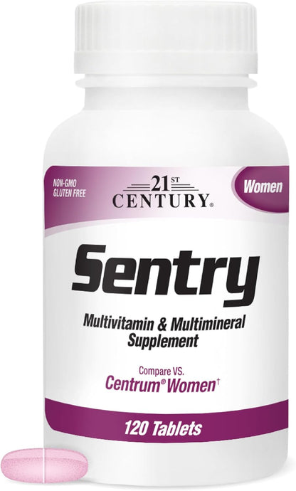 21st Century, Sentry Women, Multivitamin & Multimineral Supplement, 120 Tablets