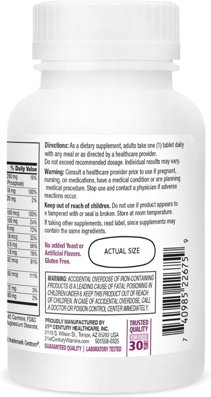 21st Century, Sentry Women, Multivitamin & Multimineral Supplement, 120 Tablets