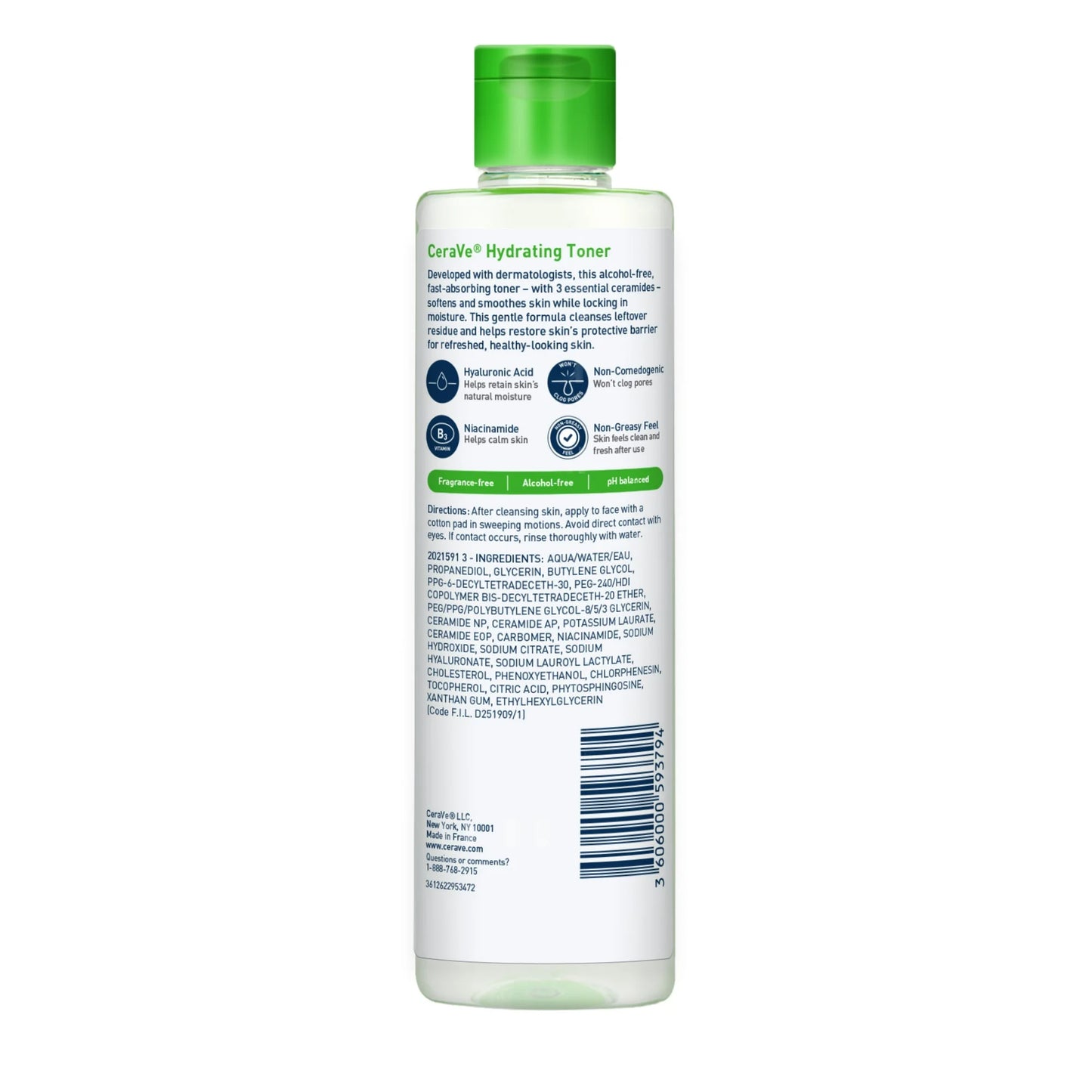 CeraVe Hydrating Facial Toner, 6.8 Oz