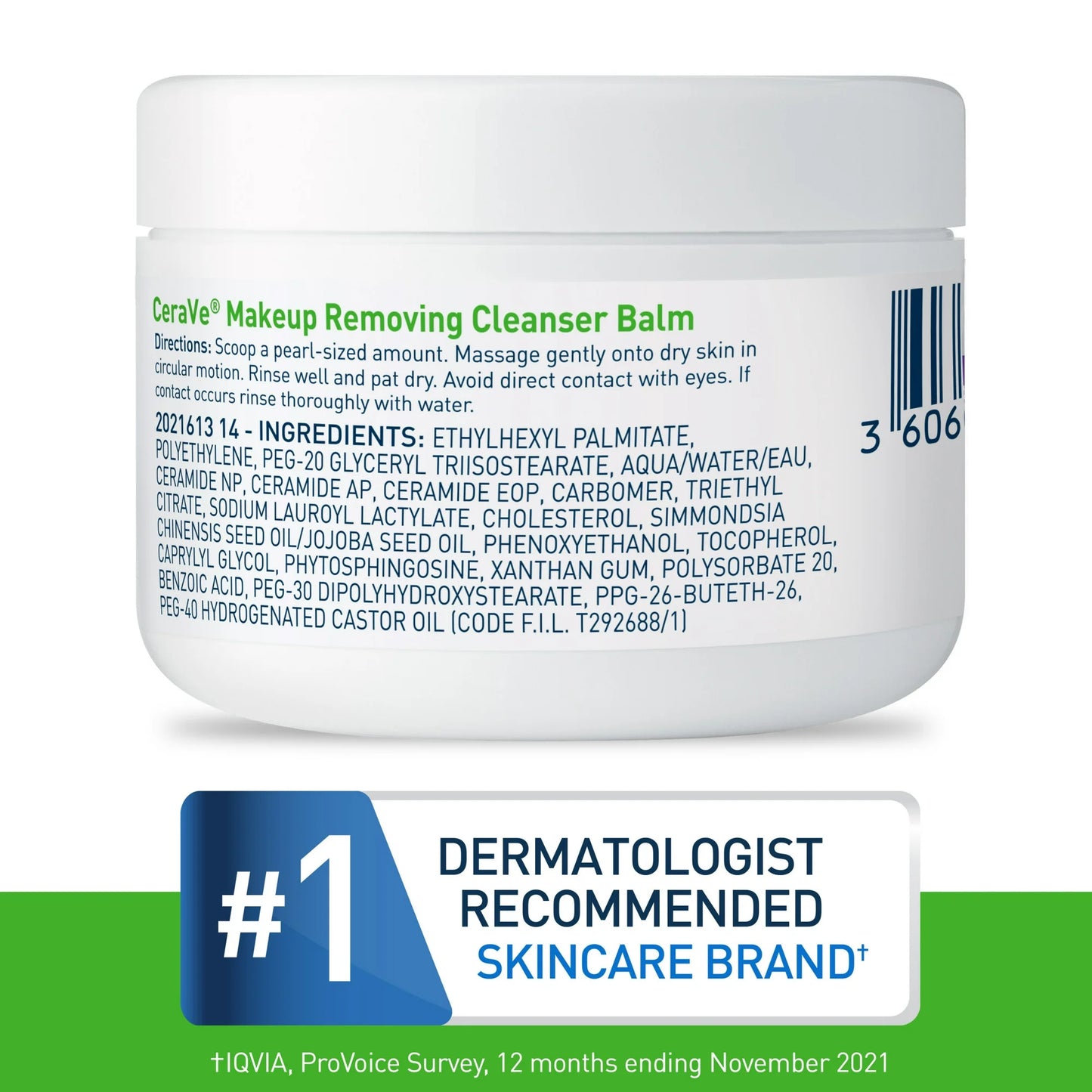 Cerave Hydrating Cleansing Balm, 1.3 Oz