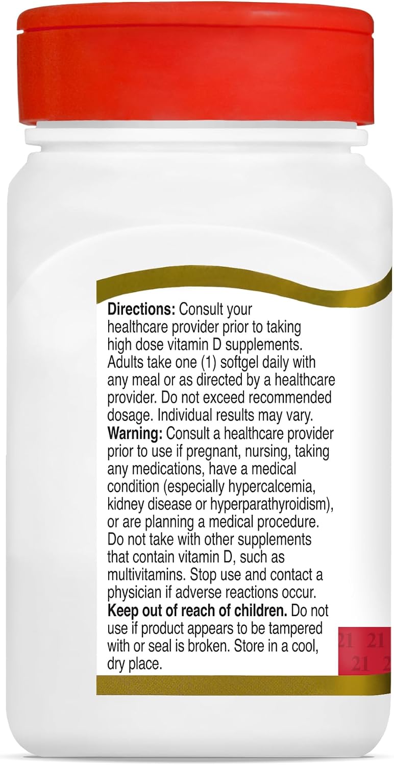 21st Century, Vitamin D3, 250 mcg (10,000 IU), 110 Tablets