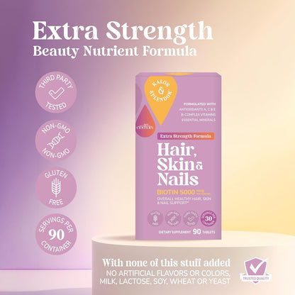 21st Century, Hair, Skin & Nails, 90 Tablets